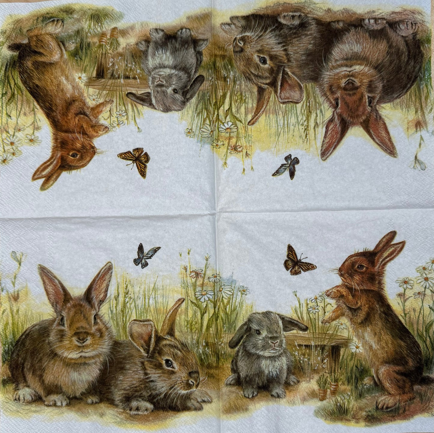 Bunny and Clyde - Lunch Napkin