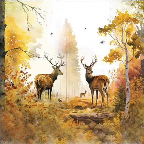 Bosque de otoño - Servilleta