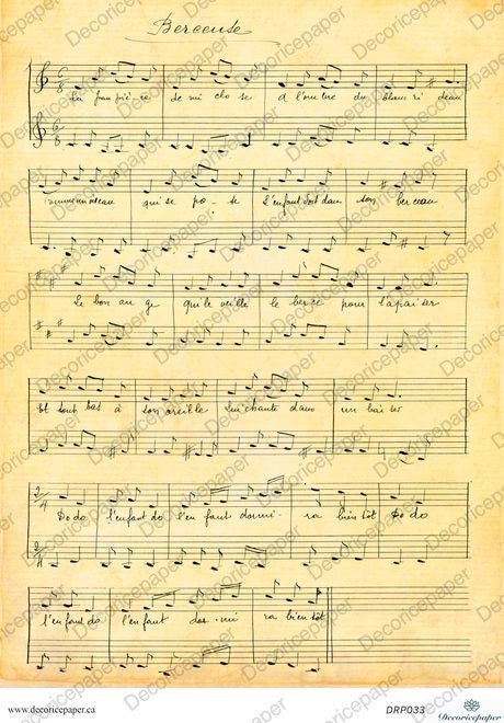 DRP033 - Papel de arroz A4