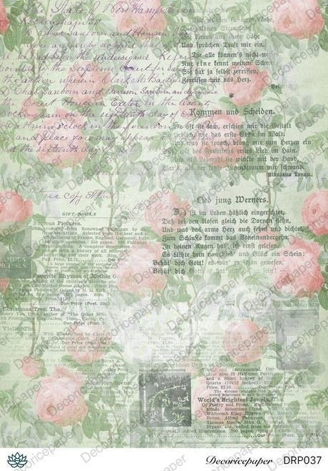DRP037 - Papier de riz A4