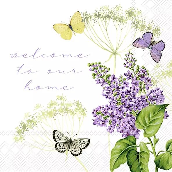 Fiona lilac - Napkin