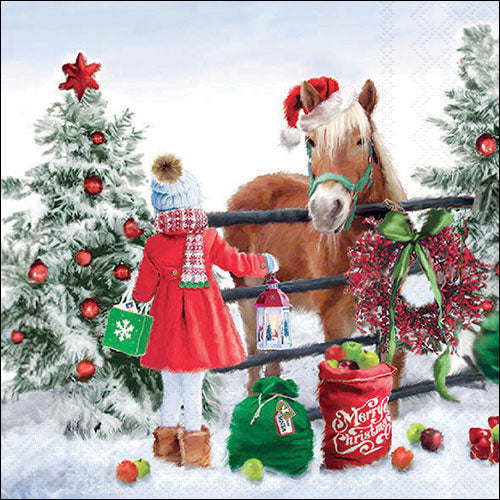 Chica Caballo - Servilleta