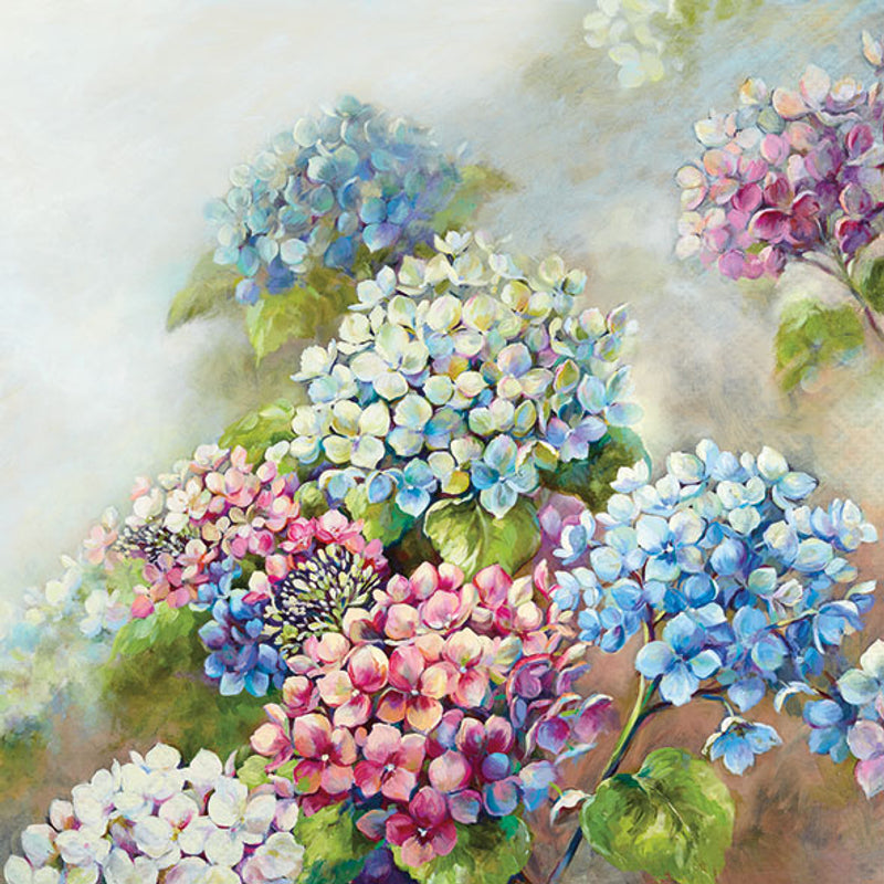 Hydrangea Shades - Napkin