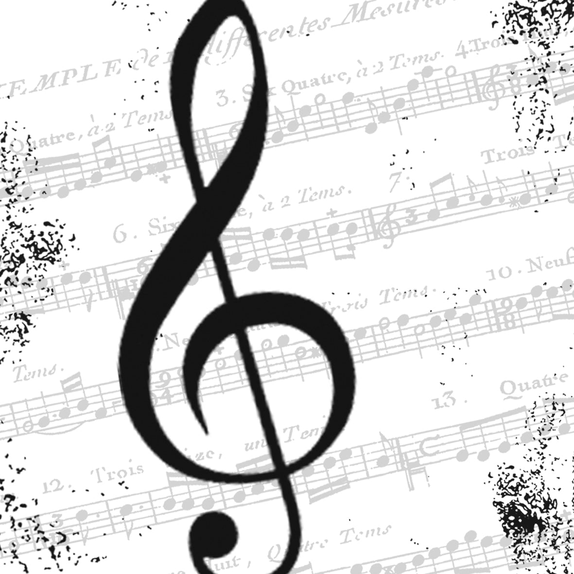 I Love Music - Napkin