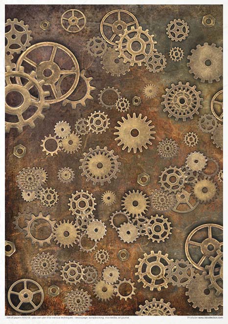 MS018 Steampunk - Conjunto creativo