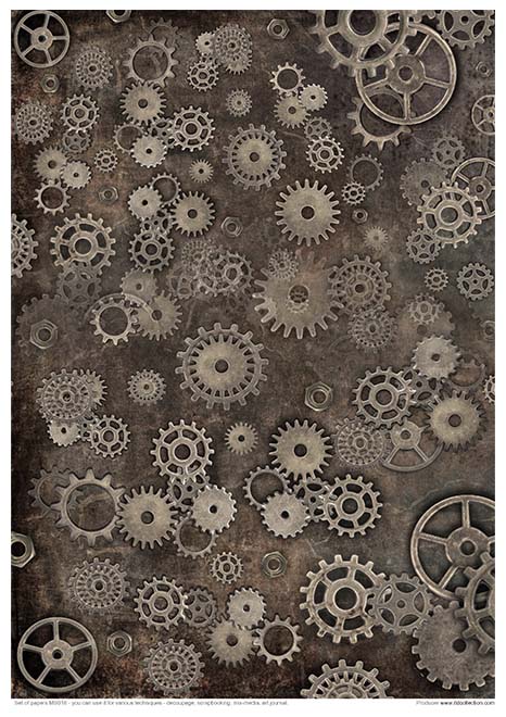 MS018 Steampunk - Conjunto creativo