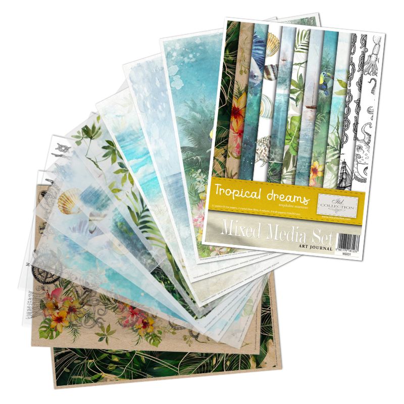 MS031 Sueños tropicales - Set creativo