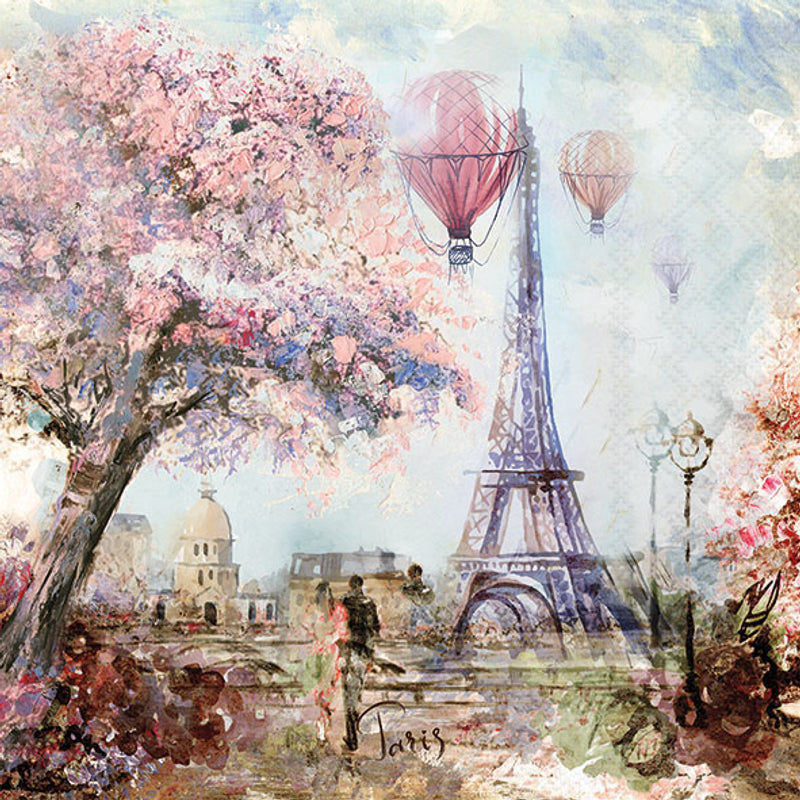 Paris Art - Napkin