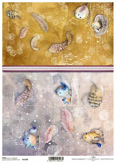 R1548 - Papel de arroz A4