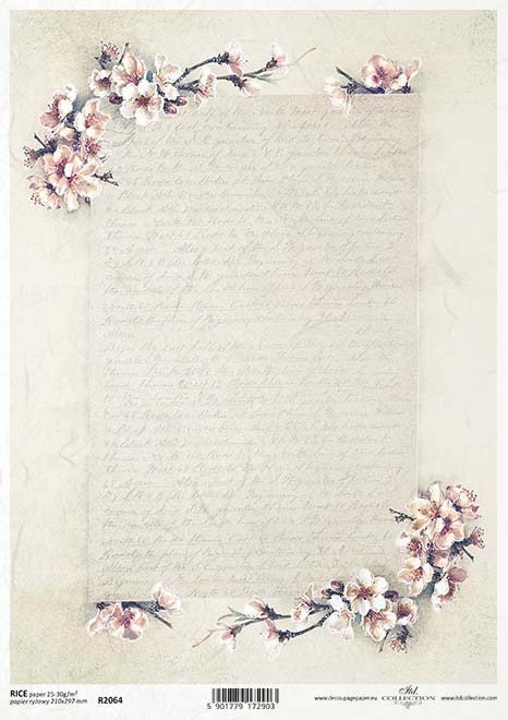 R2064 - Papel de arroz A4