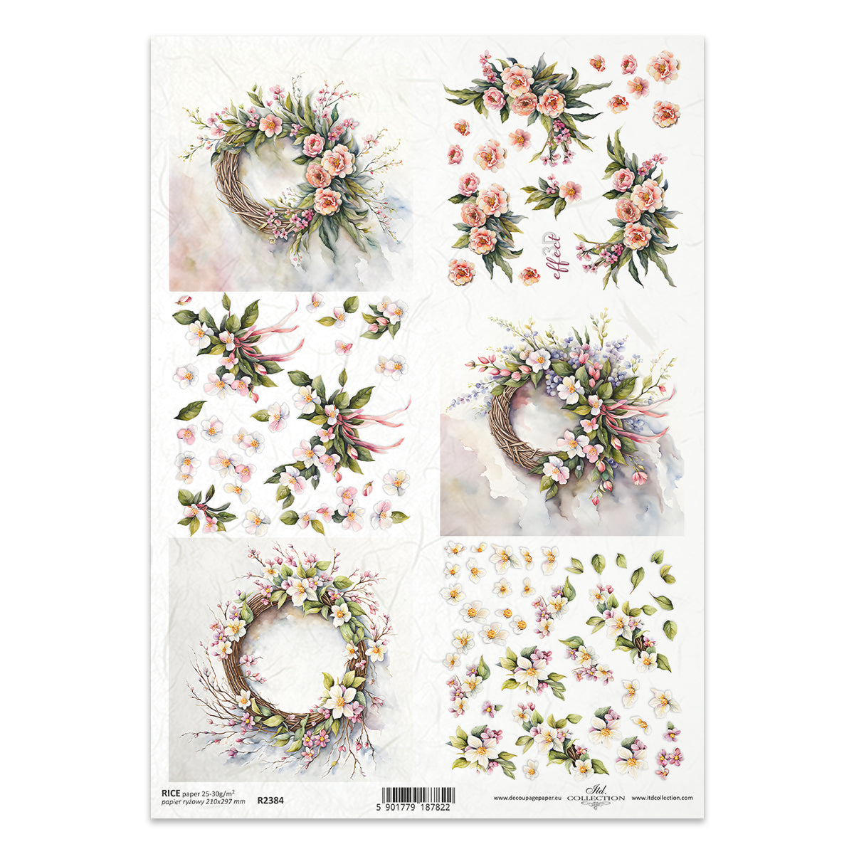 R2384 - Papel de arroz A4