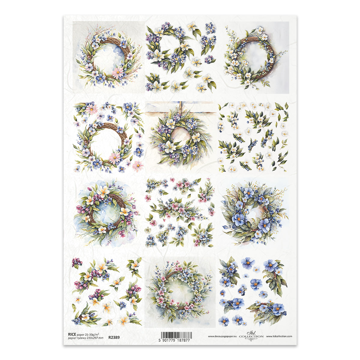 R2389 - Papel de arroz A4