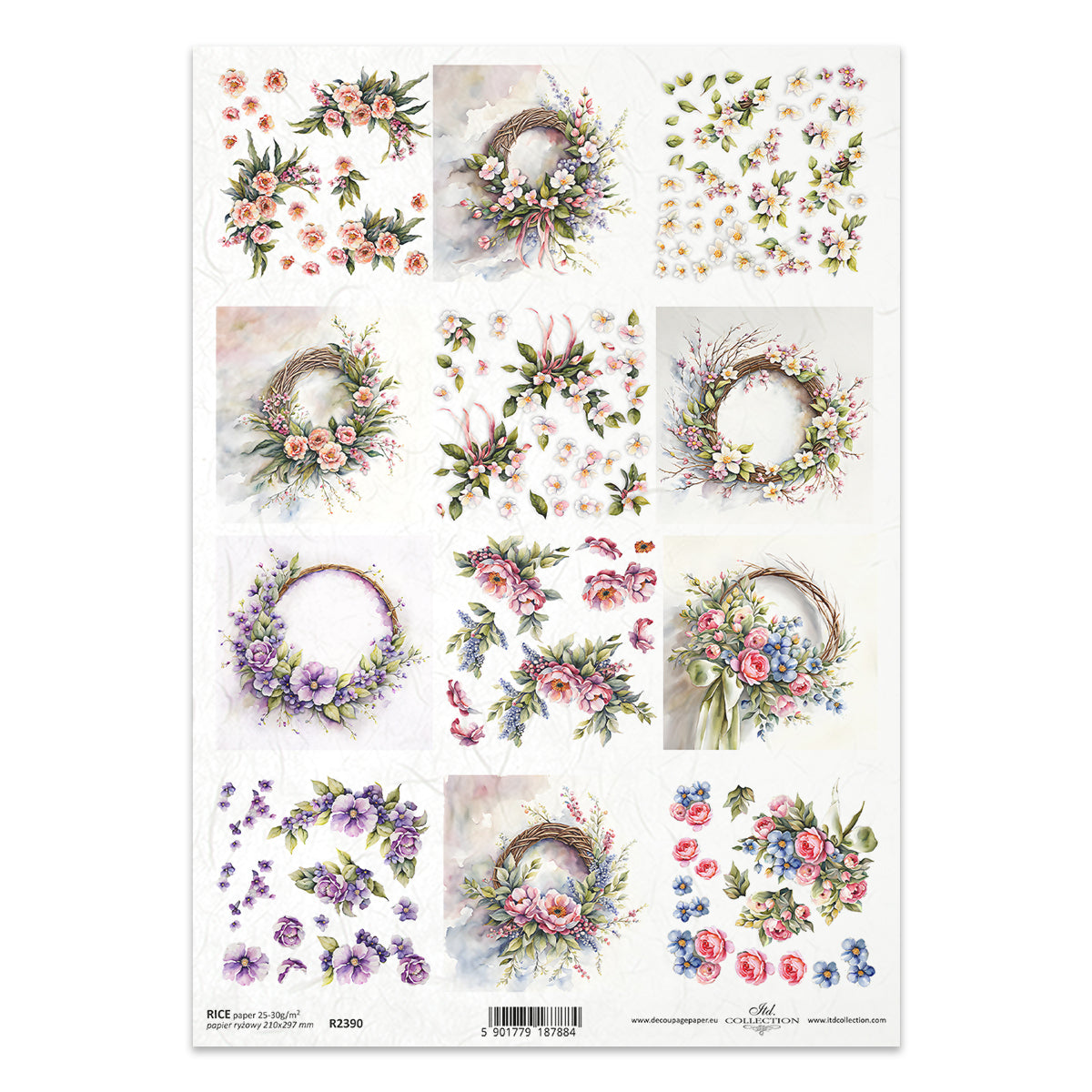 R2390 - Papel de arroz A4