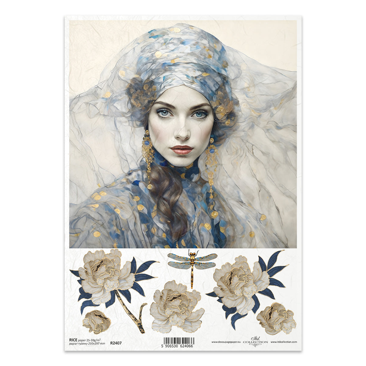 R2407 - Papel de arroz A4