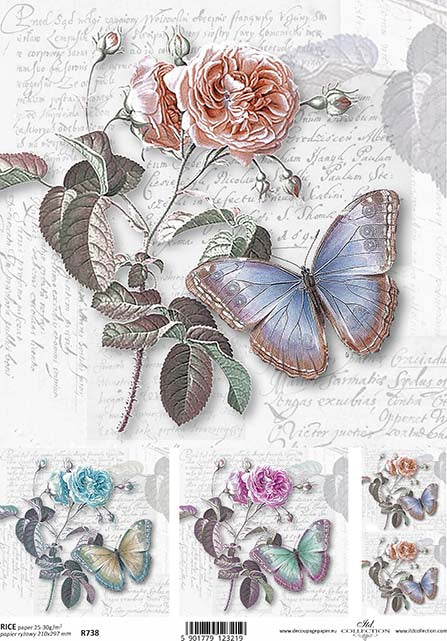 R0738 - Papel de arroz A4