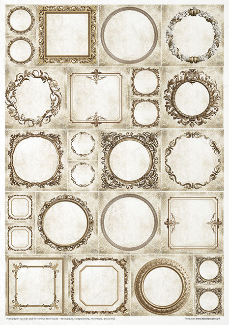 RP047 - Set creativo de papel de arroz