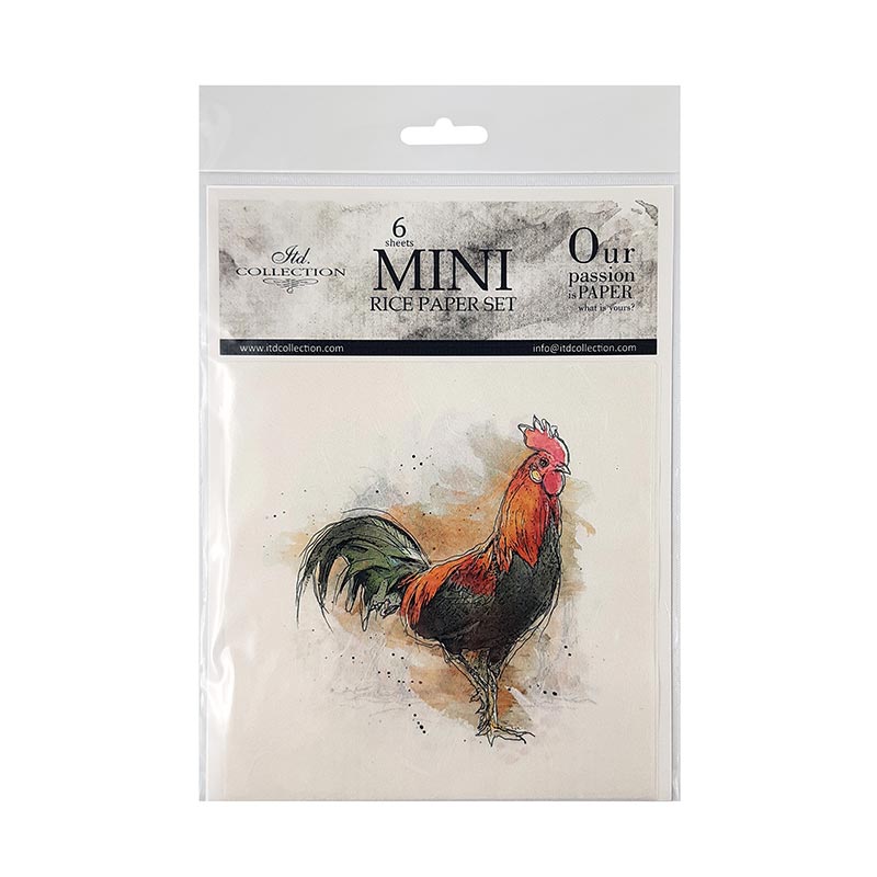 RSM004 - Juego de papel de arroz en miniatura