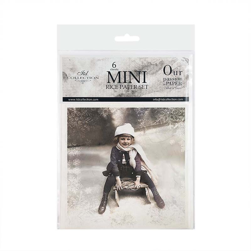 RSM087 - Juego de papel de arroz en miniatura
