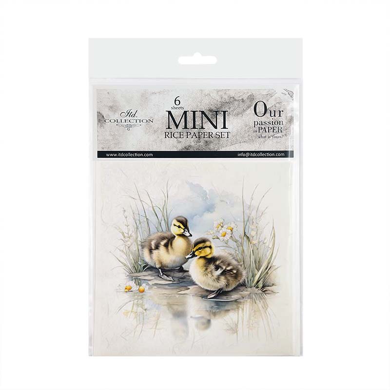 RSM110 - Juego de papel de arroz en miniatura