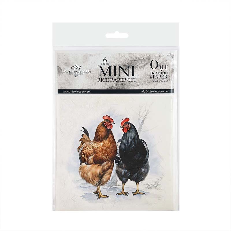 RSM111 - Juego de papel de arroz en miniatura