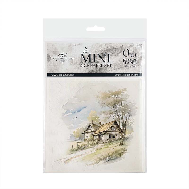 RSM116 - Juego de papel de arroz en miniatura