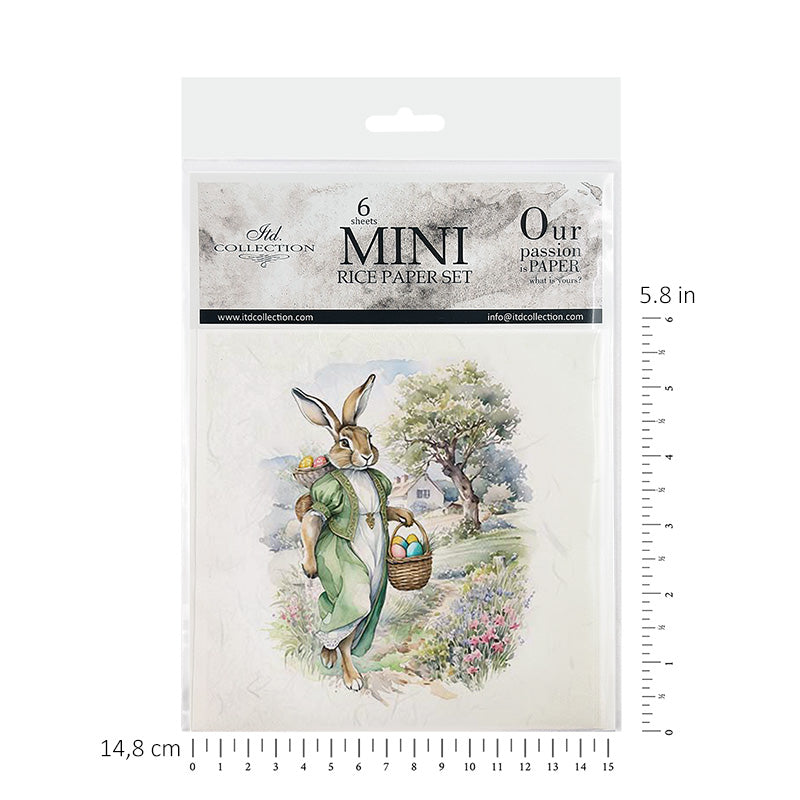 RSM117 - Juego de papel de arroz en miniatura