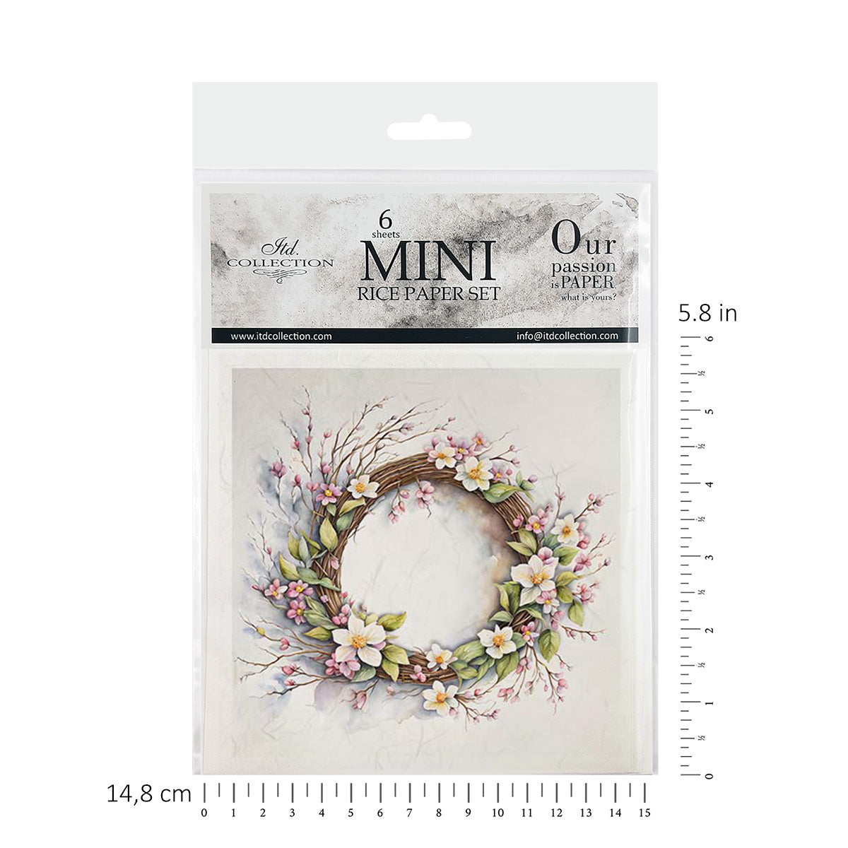 RSM121 - Juego de papel de arroz en miniatura