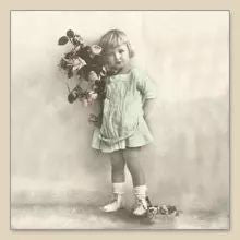Ramo de rosas - Servilleta