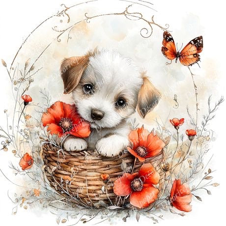 S009 - Poppy Dreams - Mini Rice Paper Set