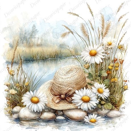 S011 - Summer Daisies - Mini Rice Paper Set