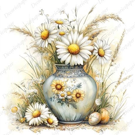 S011 - Summer Daisies - Mini Rice Paper Set