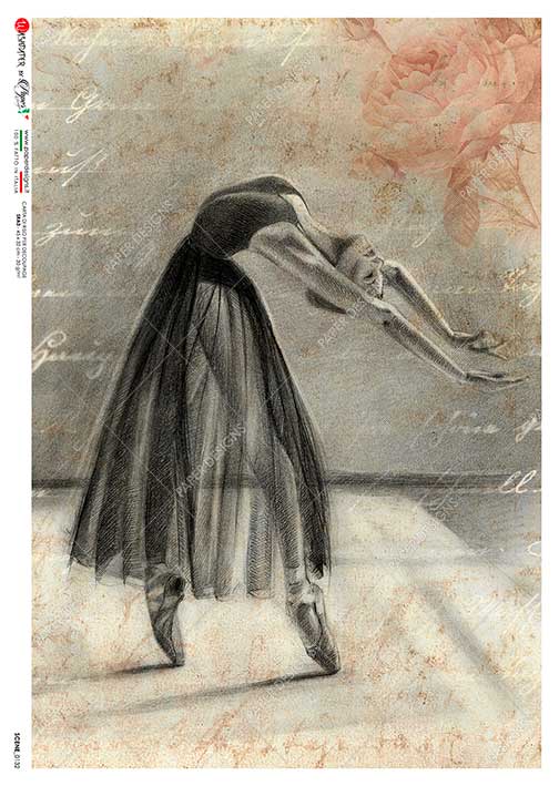 Scène 0132 - Papier de riz A5 (5.8"x8.3")