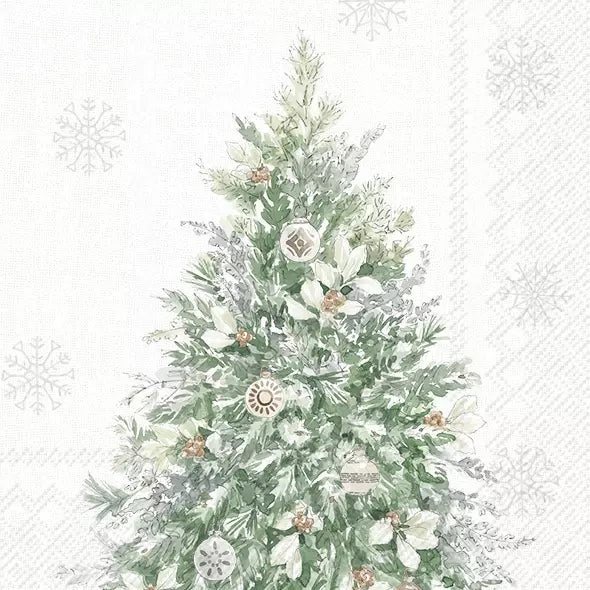 ÁRBOL DE ESTACIÓN SIMPLE crema - Servilleta