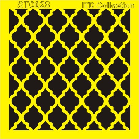 ST0028 - Moroccan Trellis Stencil