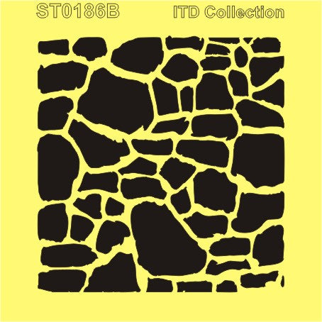 ST0186 - Cobblestone Path Stencil