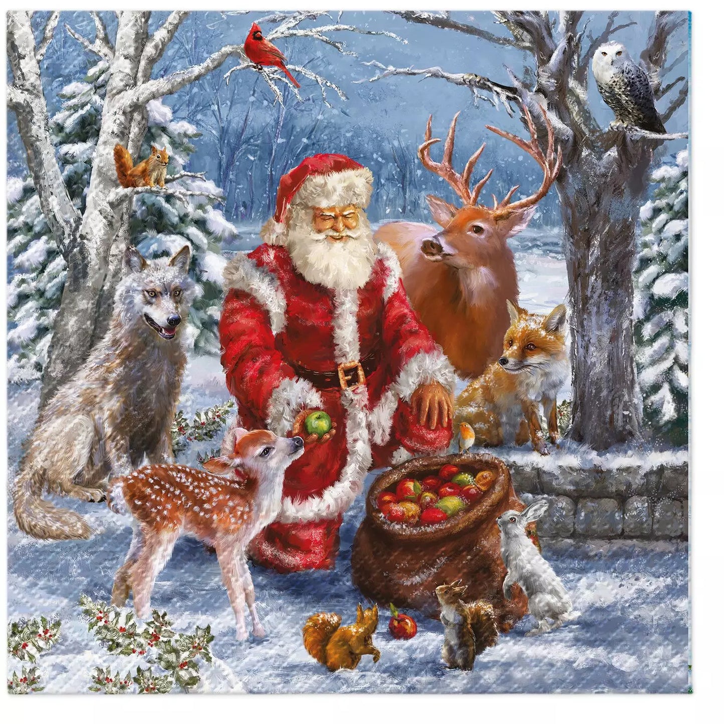 Regalos de Papá Noel - Servilleta
