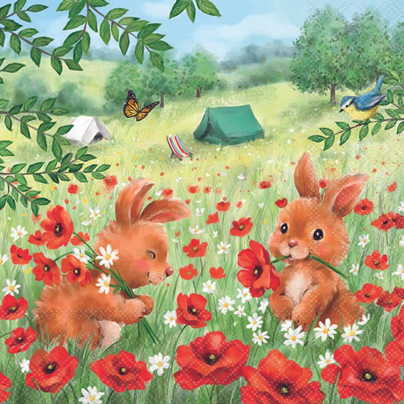 Campamento de verano - Servilleta