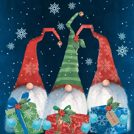 Tomte med Gavor - Servilleta