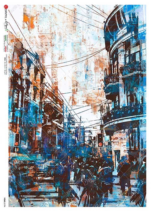 Views 0194 - Rice paper A5 (5.8"x8.3")