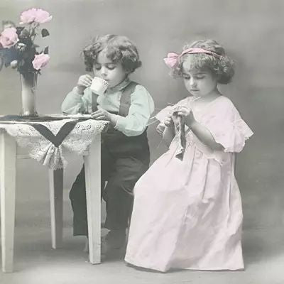 Pareja joven - servilleta