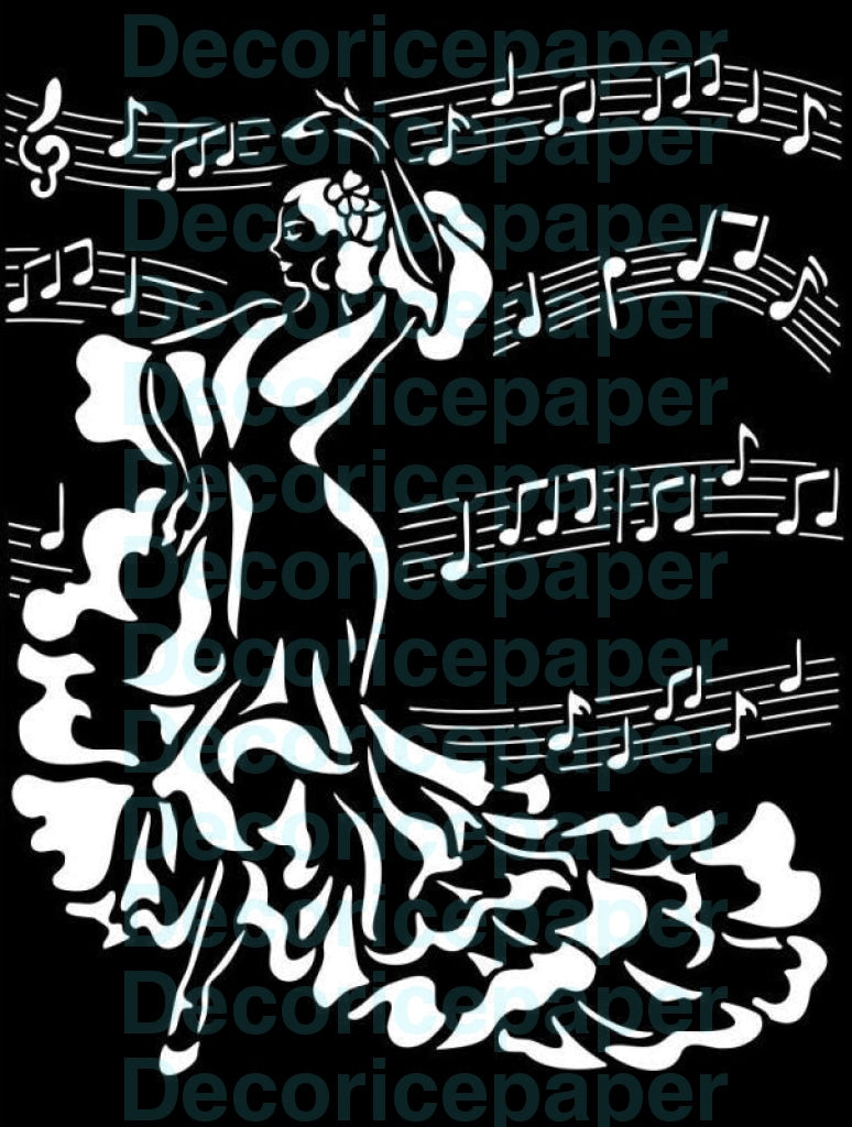 Desire Dancer - Stencil