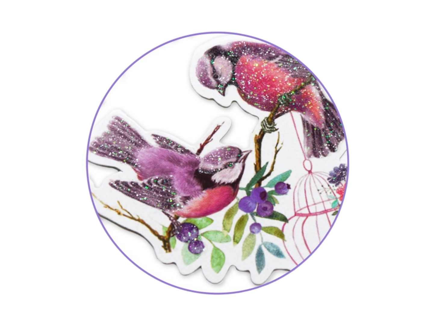 Die Cuts 250 gsm - Birds & Berries