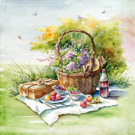 Picnic Estivo - Servilleta