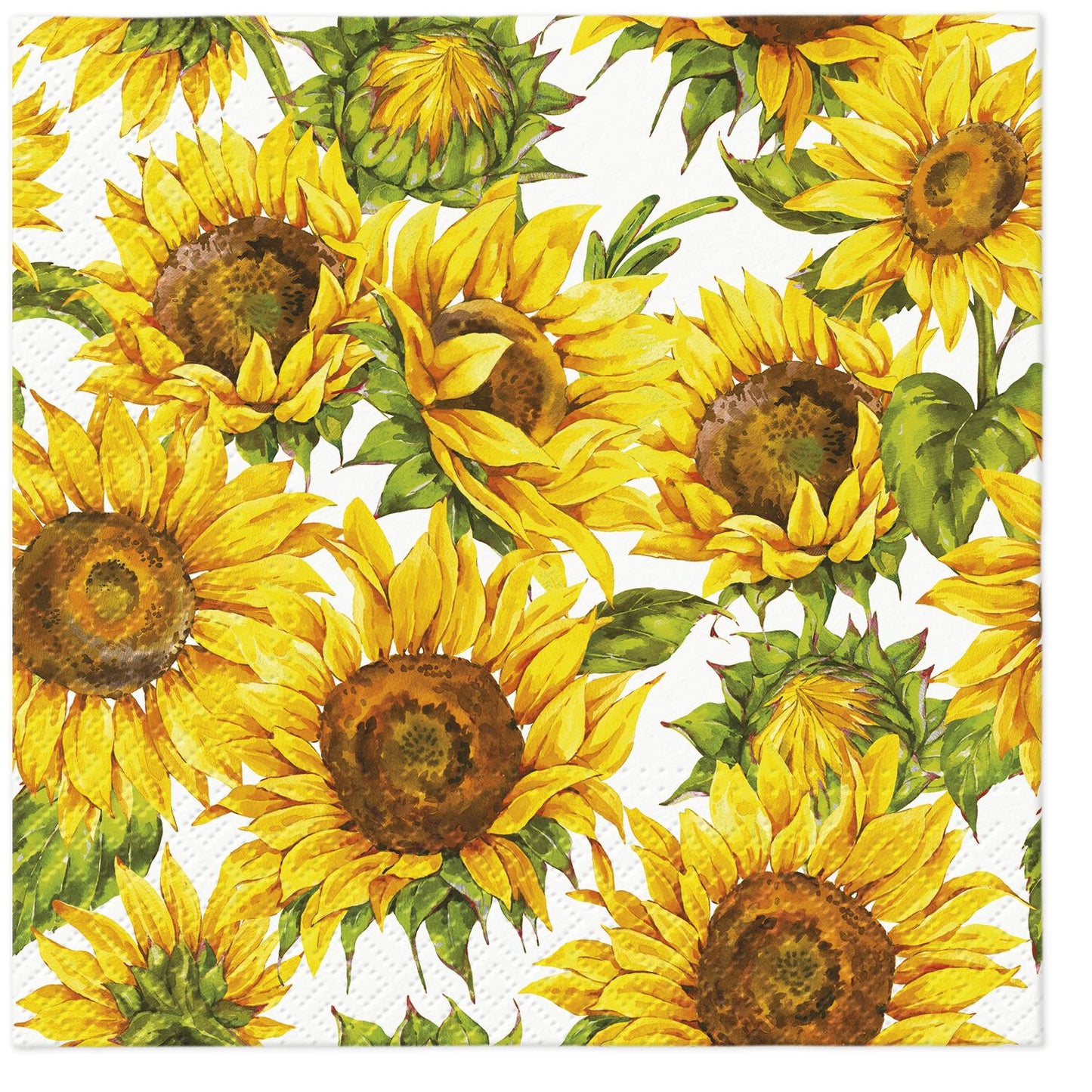 Dancing Sunflowers - Napkin