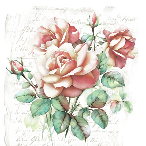 Subtle Classic Roses - Napkin
