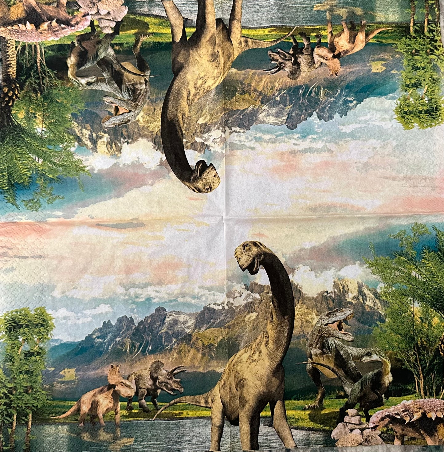 Dinosaurios Jurásicos - Servilleta