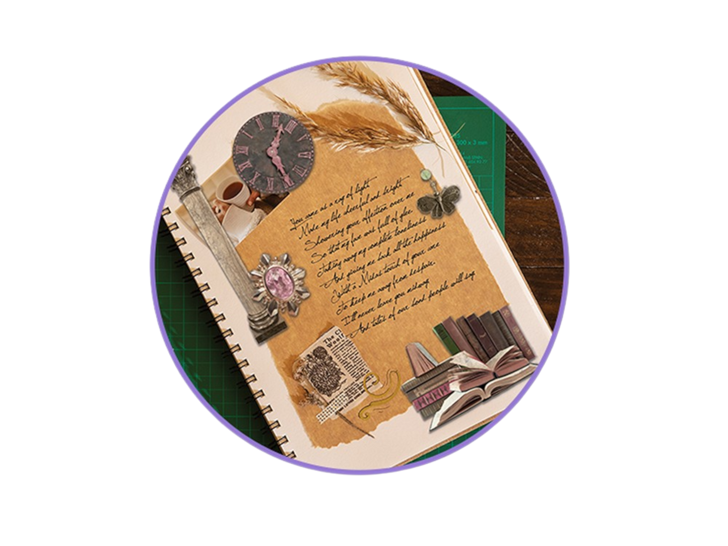 Die Cut Pad 170 gsm - Vintage Games