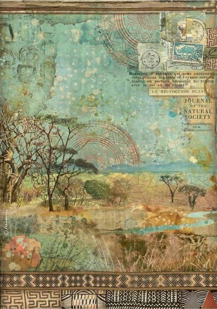 Savana Tree - Rice Paper
