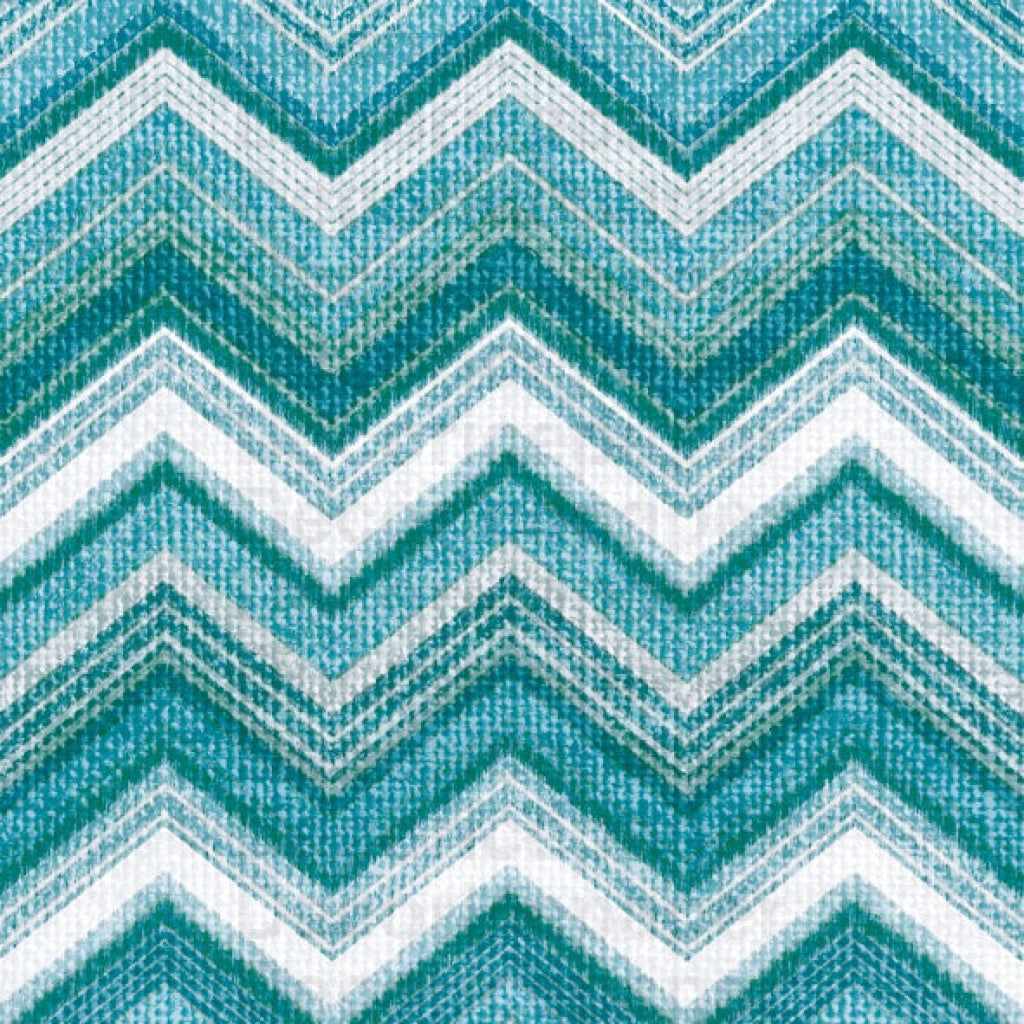 Textured Chevron Petrol Napkin