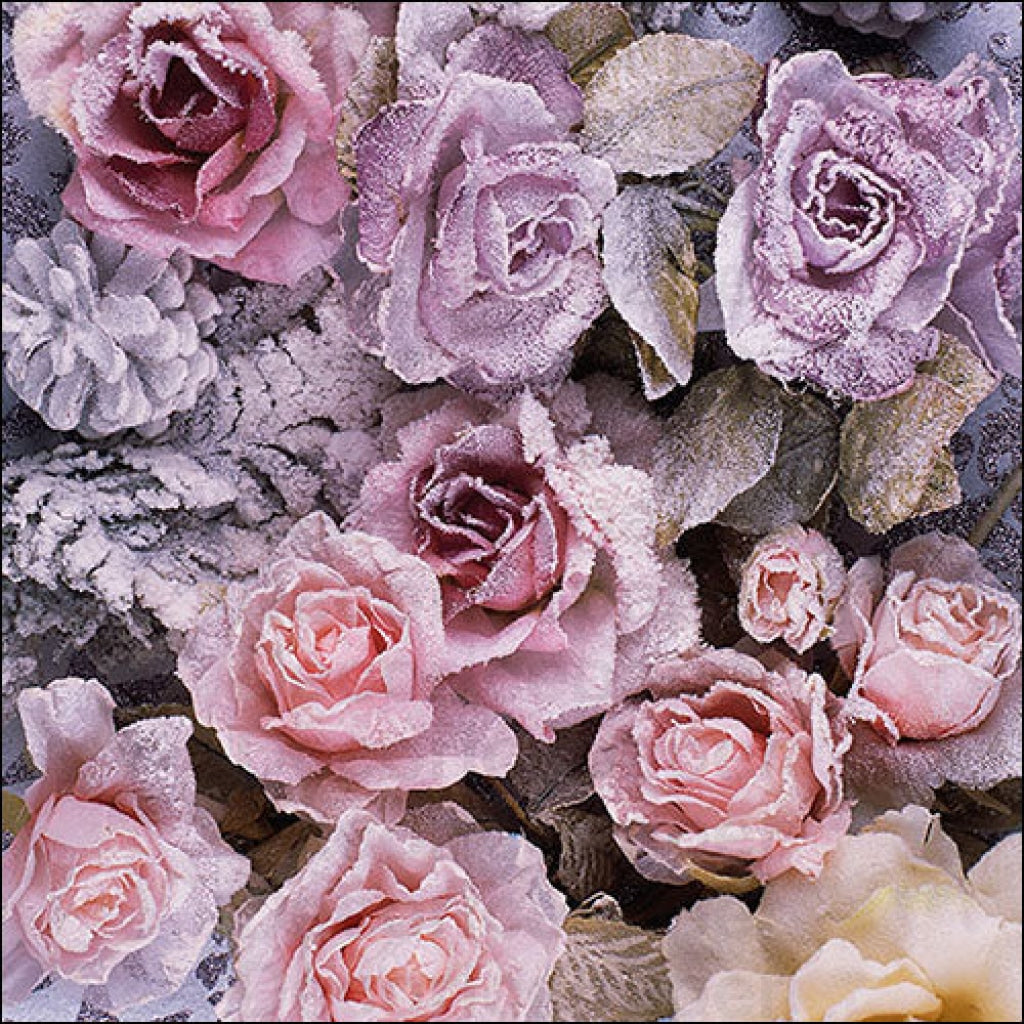 Winter Roses Napkin